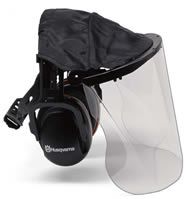 Husqvarna Hearing Protector perspex visor & cover 505665348