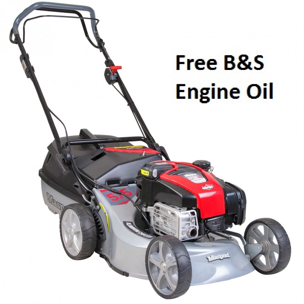 Masport 575 AL-SP Combination Electric Start 4-in-1 Petrol Lawnmower 467779