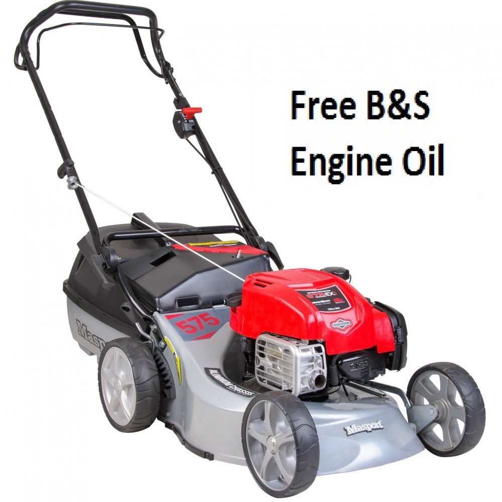 Masport 575 AL-SP Combination Power-Driven 4-in-1 Petrol Lawnmower