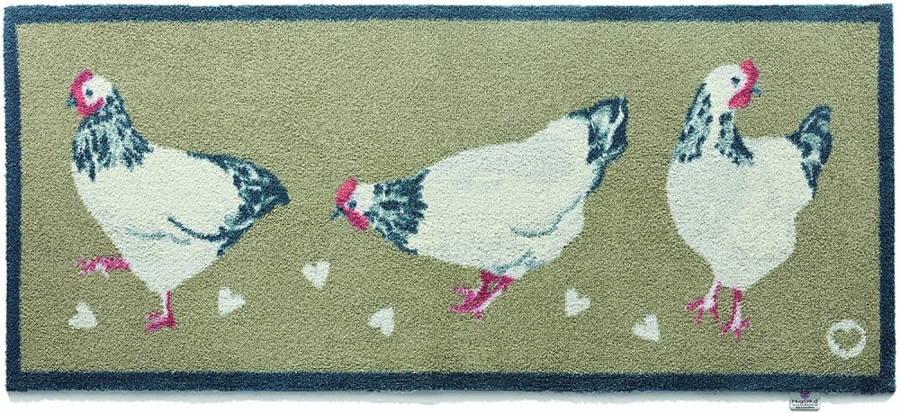 Hug Rug Chicken 1 Runner Mat 65 x 150cms