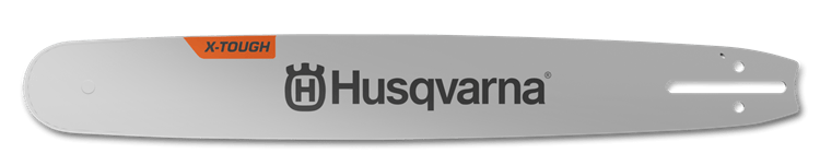 Husqvarna X-Tough Solid Guide Bar 3/8 Pitch .058 Large Bar Mount