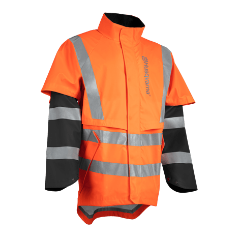 Husqvarna Functional Rain Jacket Hi-Viz