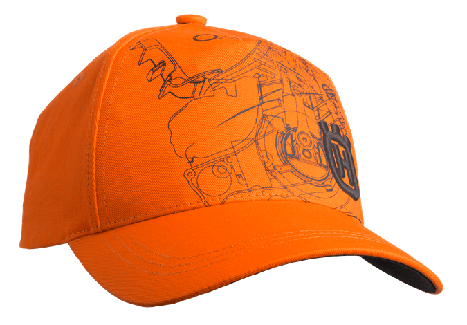 Husqvarna Xplorer Cap Pioneer Saw Orange One Size