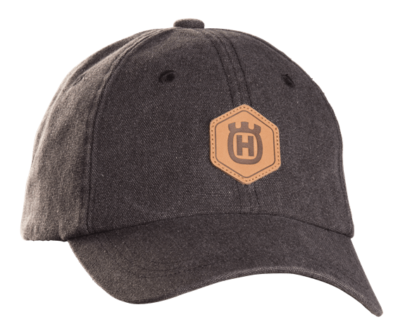 Husqvarna Xplorer Cap Granite Leather Patch One Size