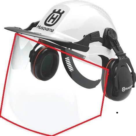 Husqvarna Clear Visor for Construction Helmet 