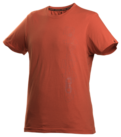 Husqvarna Xplorer T-shirt Short Sleeve Orange X-Cut Chain