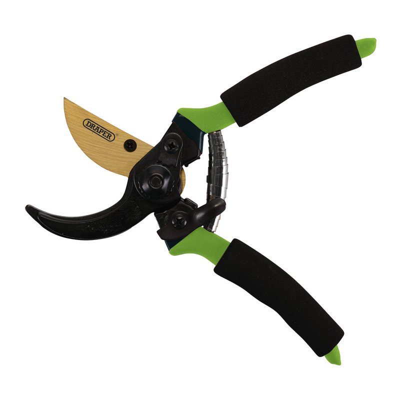 Draper Bypass Secateurs with Foam Grip, 203mm 09963