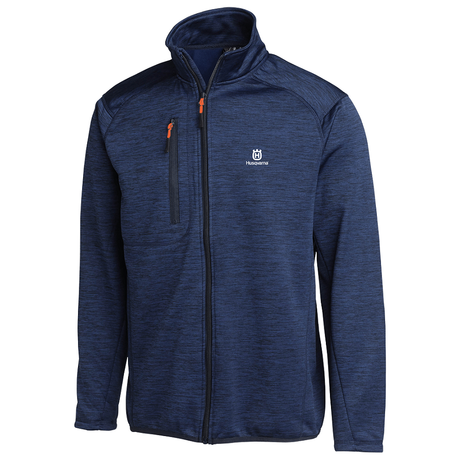 Husqvarna Power Fleece Mens Jacket Navy