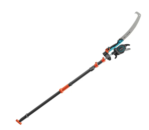 Gardena StarCut Pro L Set Telescopic Pruning Lopper with Saw and Adapter