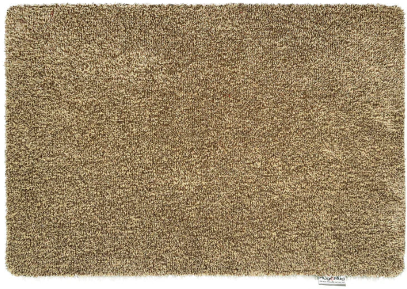 Hug Rug Plain Stone Eco Mat Washable Recycled Door Mat UK