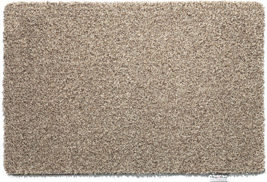 Hug Rug Plain Linen Eco Mat Washable Recycled Door Mat UK