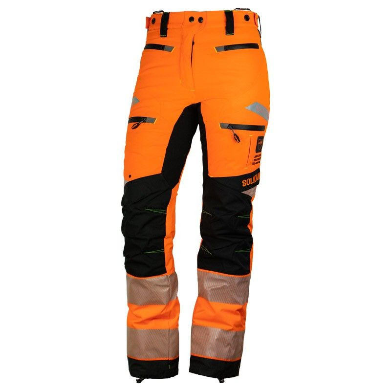 NEW Solidur ULTRALIGHT High Visibility Type C Chainsaw Trousers Ladies