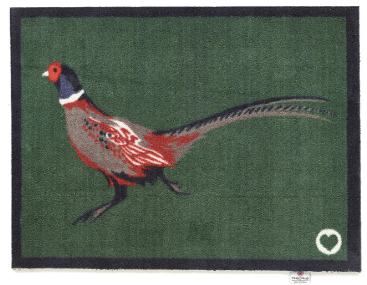 Hug Rug Pheasant 2 (Green) Size 50cm x 75cm 