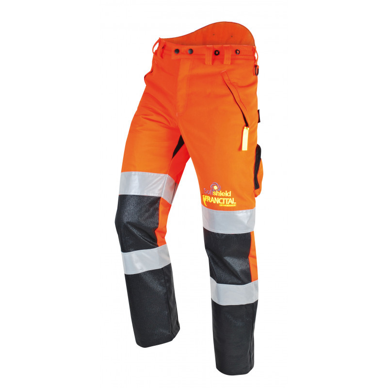 Francital Class 1 Type C High Visibility HADES Chainsaw Trousers