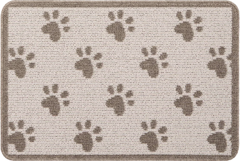 Howler & Scratch Washable Pet Mat Stain Resistant Non-Slip - Big Paw Stone