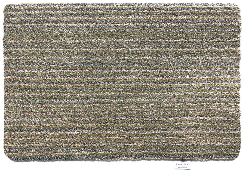 Hug Rug Candy Sage Washable Eco Friendly Cotton Door Mat - 50 x 75cms