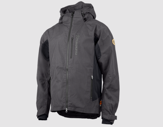 Husqvarna Xplorer Shell Jacket Mens - Charcoal Black