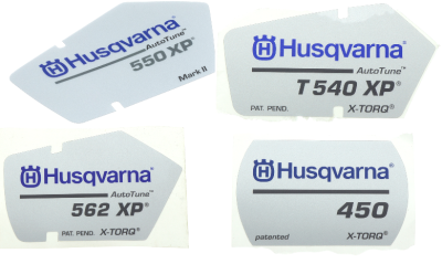 Chainsaw decals